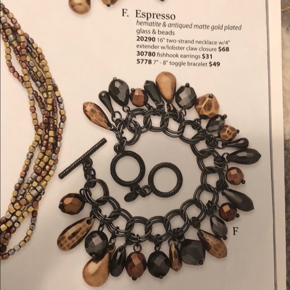 New Premier Designs 'Espresso' bracelet - Picture 3 of 3